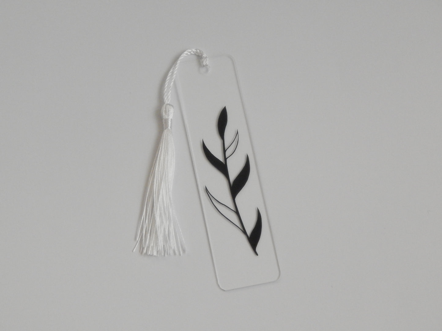 Black leaves bookmark